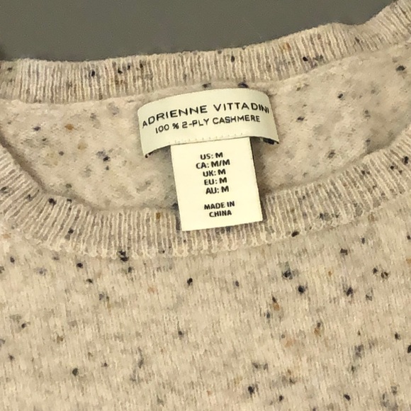 Adrienne Vittadini Cashmere Crew - Picture 3 of 5